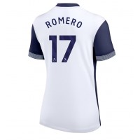 Camisa de time de futebol Tottenham Hotspur Cristian Romero #17 Replicas 1º Equipamento Feminina 2024-25 Manga Curta